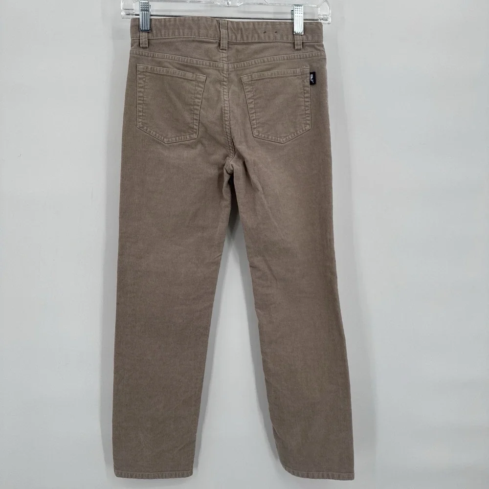 Vineyard Vines‎ Girls Size 12 Corduroy Pants Beige Adjustable Waistband Preppy